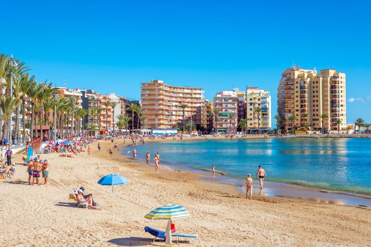 Sunny Casita, Torrevieja, Modern 2 Bed Top Floor Apartment Exterior foto